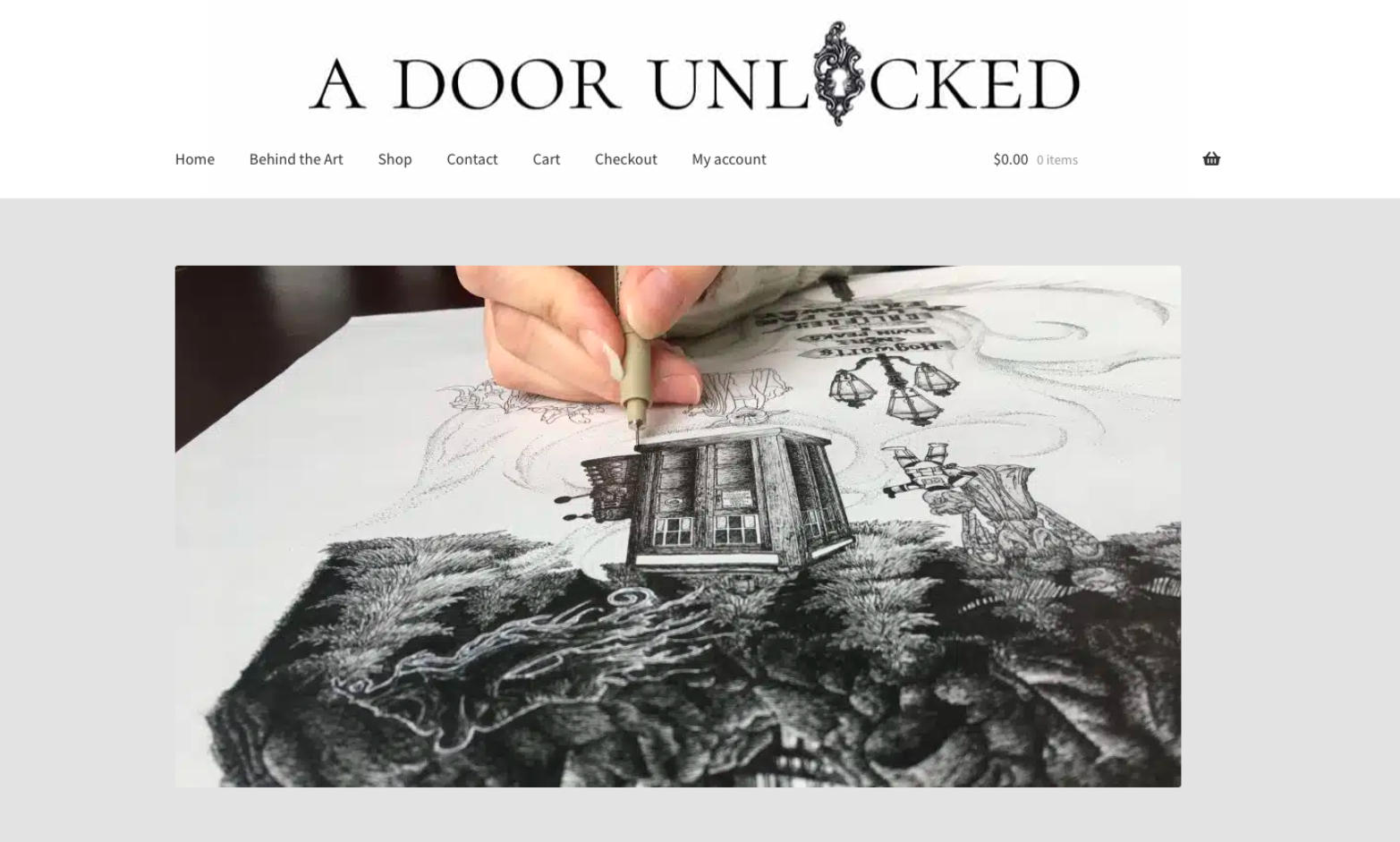 A Door Unlocked Ecommerce WordPress Website